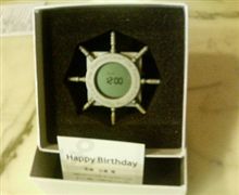 誕生日プレゼント