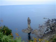 積丹岬　シャコタンブルーの海