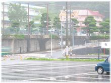 台風さんすぐ近くにいるようです･･･