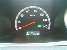 ついにＯＤＯが２０００km！