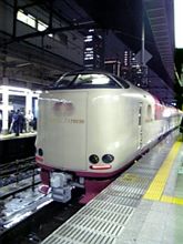 嵐をついて…