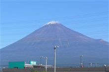 初冠雪から､一夜明けて