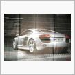 Audi, R8の新聞広告！