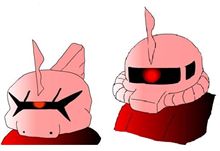 ゲルググとザク