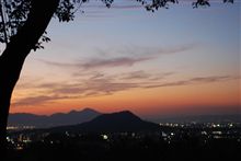 明日香村の夕焼け