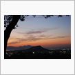 明日香村の夕焼け