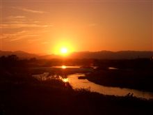 夕日