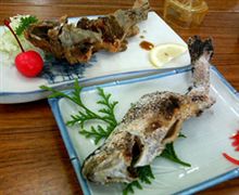 そしてニジマスを食べてみました そしてニジマスを食べてみました