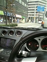 座銀と晴海をドライブ