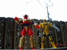 (*゜ー゜)vオハヨ♪　(￣ー￣?).....??アレ??マジレンジャー???