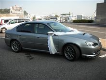 結婚しました→ウェディングカー