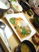 昼食は大戸屋で…