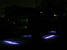 アンダーネオン管 ＬＥＤタイプ　取付け完了