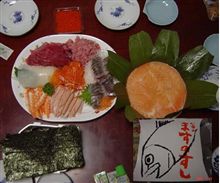 今日はリッチ？手巻き寿司