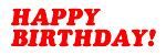 誕生日･･･