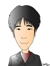似顔絵描きました。