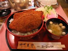 お嫌いですか２９　敦賀ヨーロッパ軒ソースカツ丼