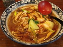 エビとキノコのらーめん（はせ川）