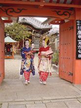 舞妓さんがこけました