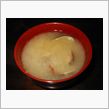 本日は「アサリの味噌汁」