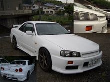 盗難情報　神奈川県秦野市　Ｒ３４スカイライン