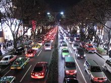 表参道のクリスマス
