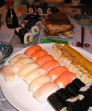２８日の夕食、ちょっと気合入れました。
