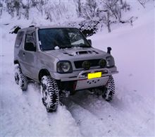 2006走り納めが初雪中走行