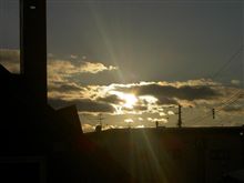 2006年最後の夕陽