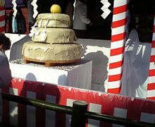日本一の鏡餅 日本一の鏡餅