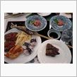 ホテルの晩ご飯！