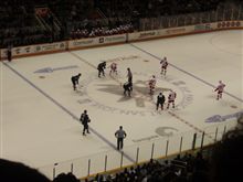 初出勤＆初NHL