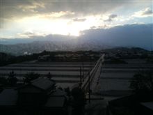 温泉の朝は早い