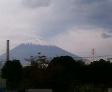 01富士山が綺麗だった!