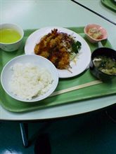串揚げ定食。。。立派じゃん♪～(￣。￣) 