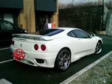 フェラーリ納車(￣▽￣;)