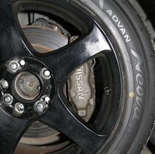 R33に32Rのブレーキ R33に32Rのブレーキ