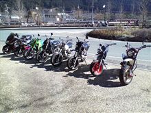 第１回　ミニバイクツーリング　（静岡県本川根町千頭）