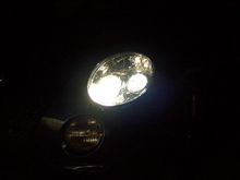 車幅灯のレンズが溶けました！