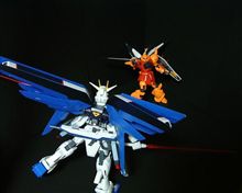 GUNDAM　SEED　DESTINY　PHASE－２３　『戦火の蔭』のワンシーン