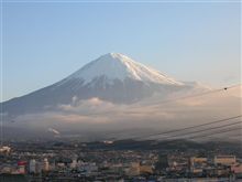 今朝の富士山