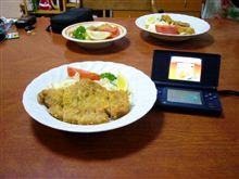 とんかつを作りました