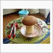 兄マタギの朝ご飯…