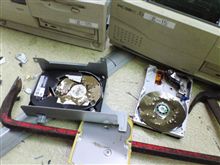 ハードディスク破壊