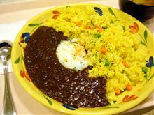 エッグドライカレー