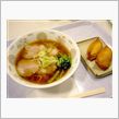 チャーシュー麺＆いなり寿司