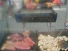 地元の桜祭で