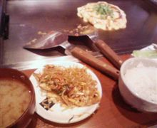 生中継：藤枝「ねぎと卵」お好み焼き
