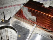 ノートパソコンの冷却不良を考える