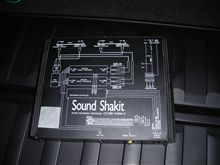 サウンドシャキット移設完了！。